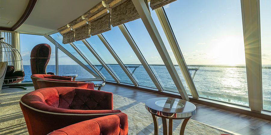 Enticing onboard facilities